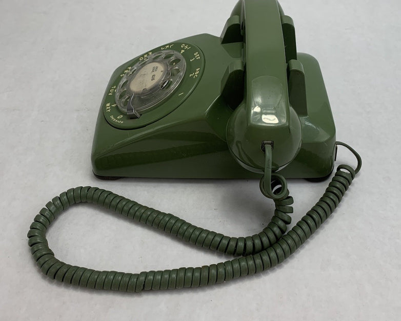 Western Electric 500 Vintage Rotary Telephone Green