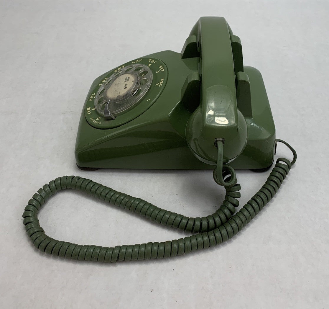 Western Electric 500 Vintage Rotary Telephone Green