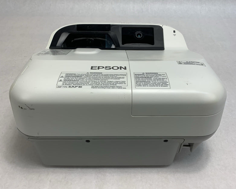 Epson H599A BrightLink 595Wi LCD Lamp Projector 635 Lamp Hours - No Remote