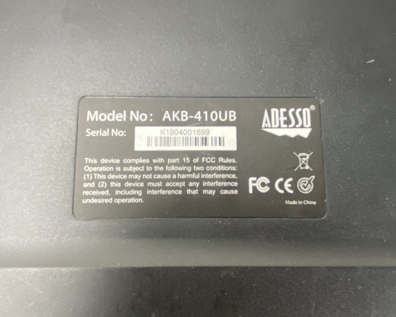 Adesso AKB-410UB USB-Wired Mini Keyboard Tested