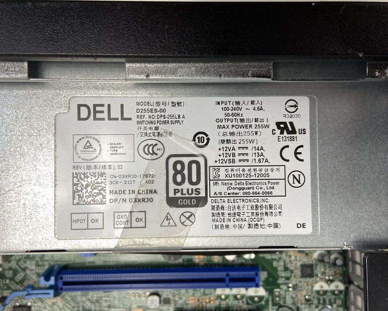 Dell Optiplex 9020 SFF Intel Core i7-4790 3.6GHz 4GB RAM No HDD No OS