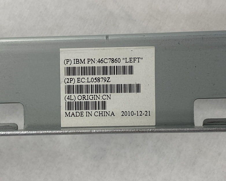 IBM 46C7860 46C7861 Left and Right Sliding Server Rack Mount Rail Set