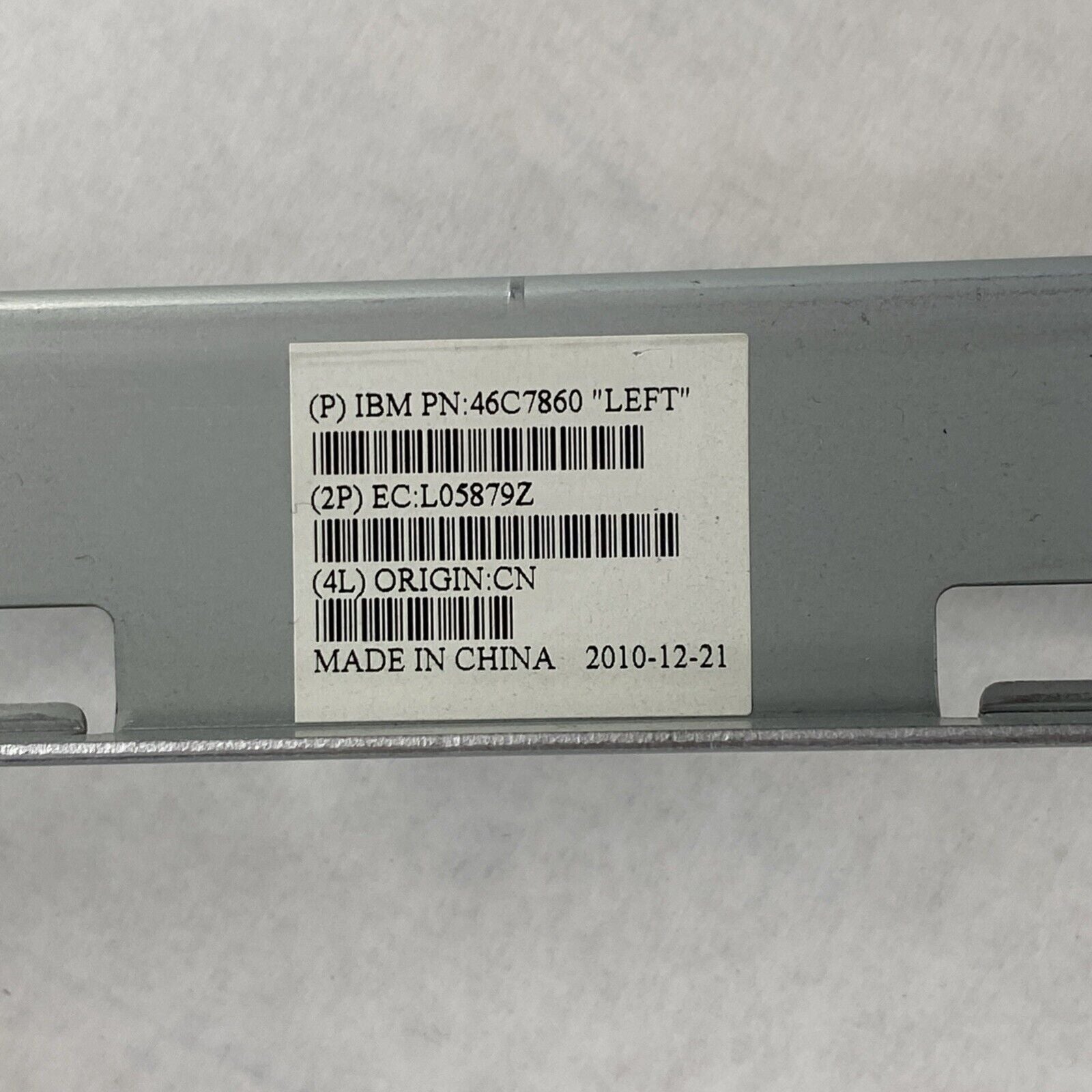 IBM 46C7860 46C7861 Left and Right Sliding Server Rack Mount Rail Set