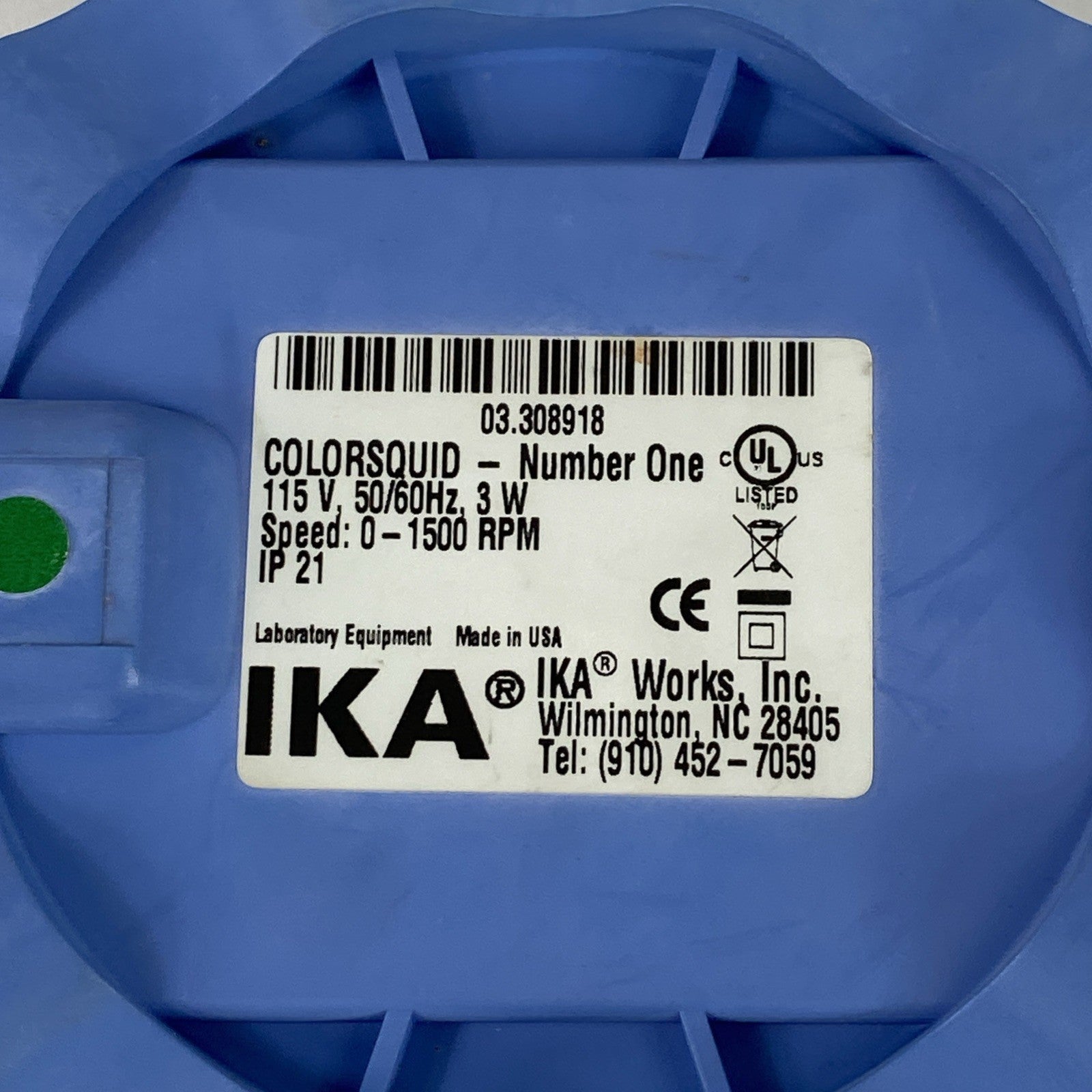 IKA Colorsquid Number One Magnetic Stirrer w/ Power Cord7