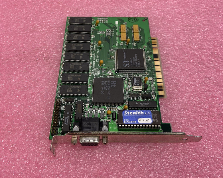 Diamond S3 Vision964 Stealth 64 PCI Graphics Card FTUPCI9642M