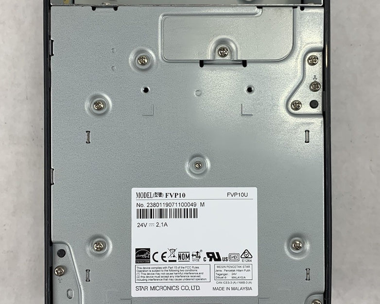 Star Micronics FVP10 Thermal Receipt Printer - Missing Port Adapter