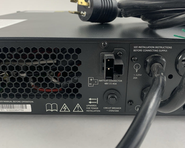 Liebert Vertiv GXT5-2000LVRT2UXL 2000VA 125V Rack UPS Tested Missing Door No Bat