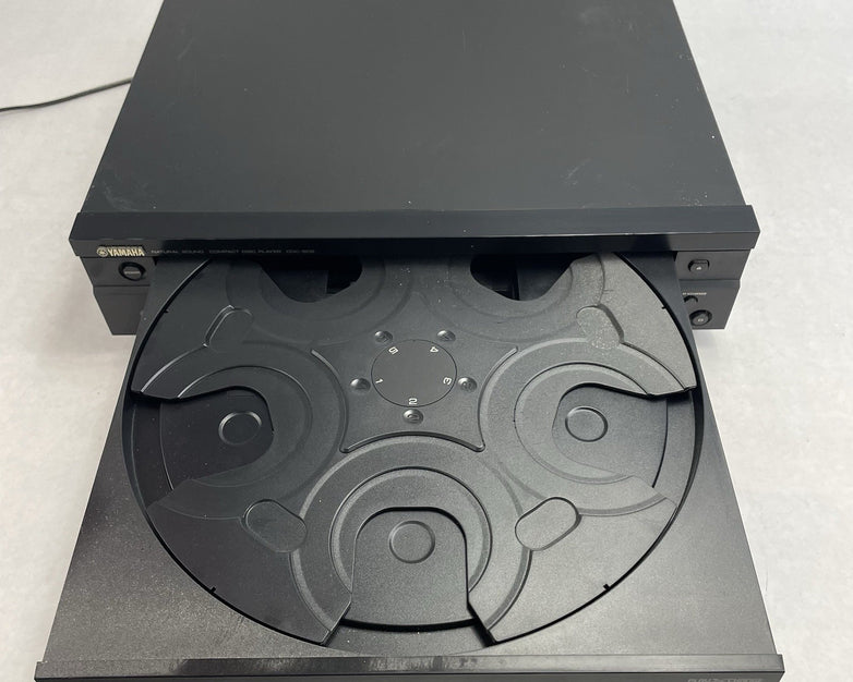 Yamaha CDC-502 CDC-506 Optical Out 5-Disc Changer CD Player Carousel Tested