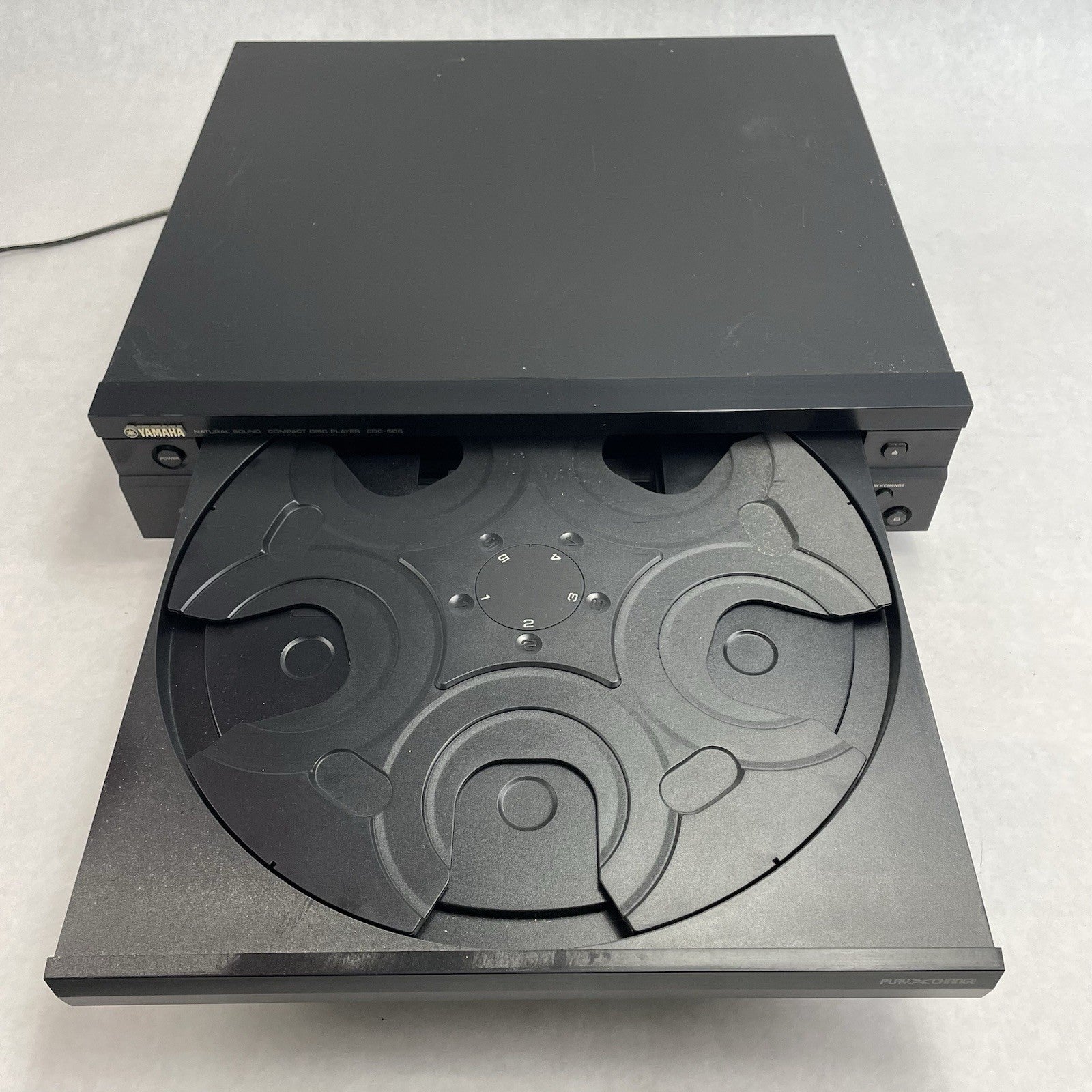 Yamaha CDC-502 CDC-506 Optical Out 5-Disc Changer CD Player Carousel Tested