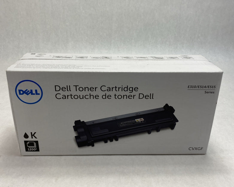 Genuine/OEM Dell CVXGF Black Toner Cartridge For E310 E514 E515
