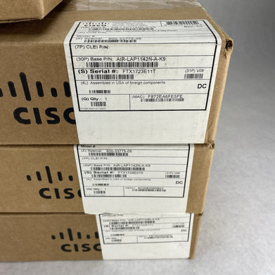 Cisco Aironet 802.11n AIR-LAP1142N-A-K9 Wireless Access Point Lot of 7