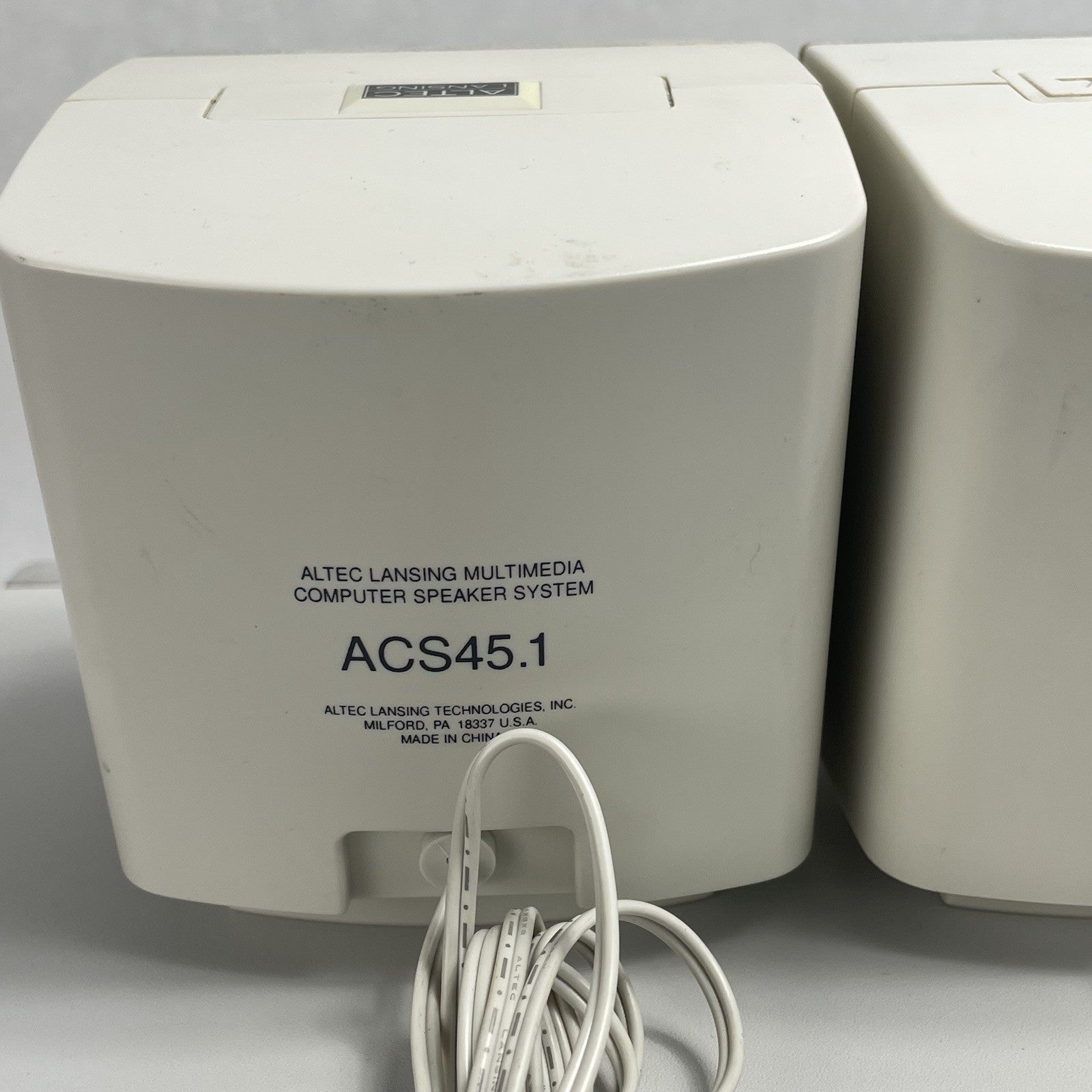 Altec Lansing ACS45.1  Multi Media Speaker System Tested14