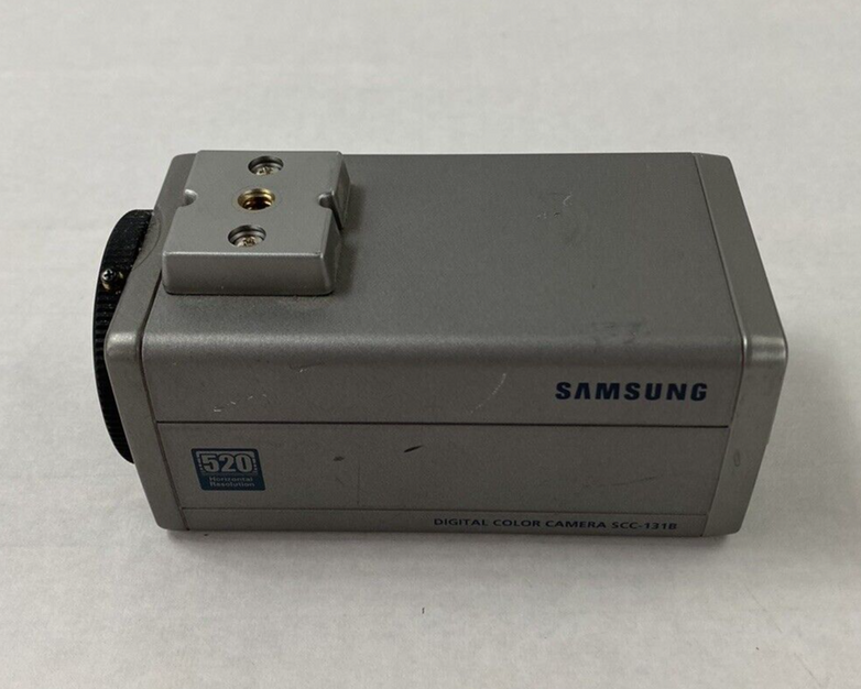 Lot of 2 Samsung SCC-131B Digital Color Camera No Lens Tested
