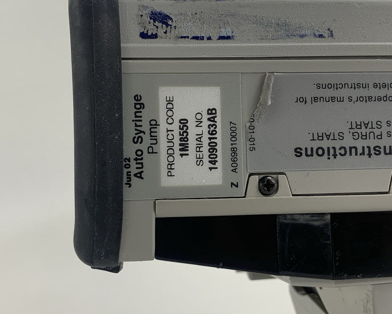 Baxter AS50 IM8550 Infusion Pump Powers On Factory Reset No Batteries No Charger