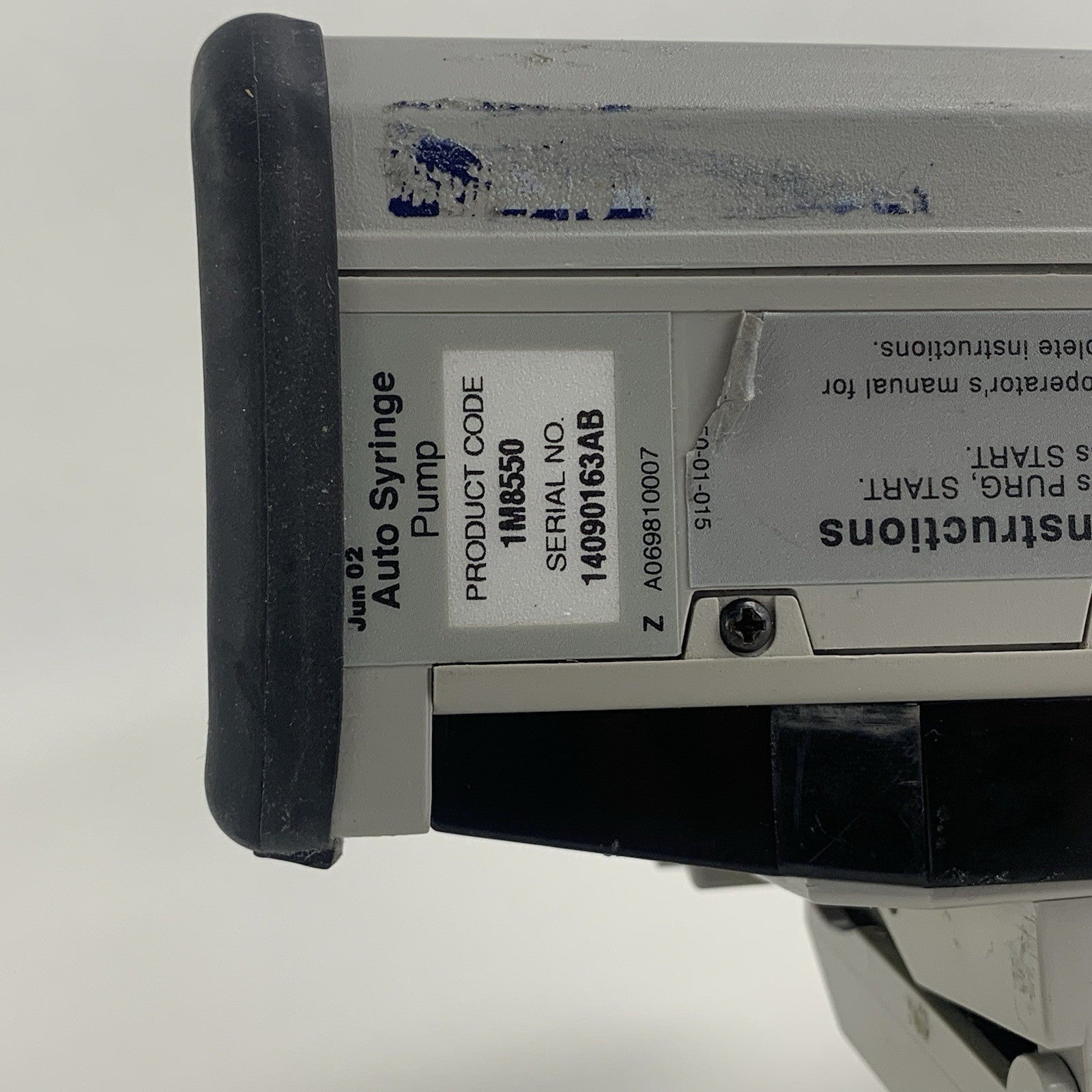 Baxter AS50 IM8550 Infusion Pump Powers On Factory Reset No Batteries No Charger6