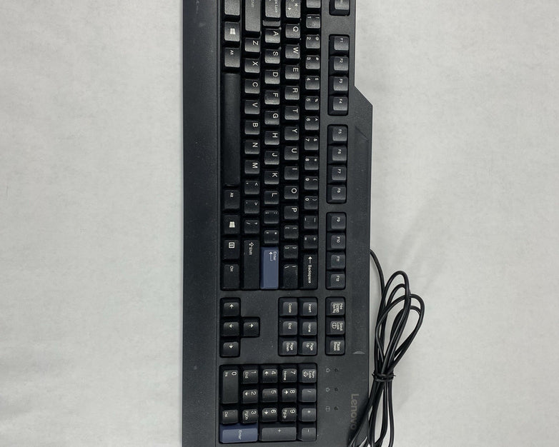 Lenovo KB1021 Black Full Size USB Wired Keyboard Tested (Lot of 3)