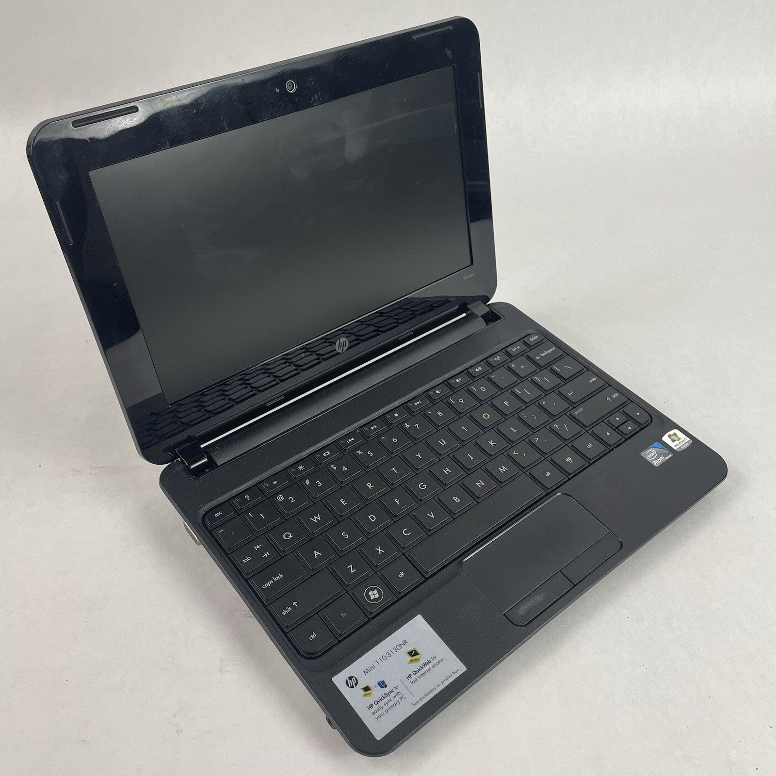 HP Mini 110-3100 10.1" Atom N455 1.60 GHz 1 GB RAM No SSD/OS/AC6