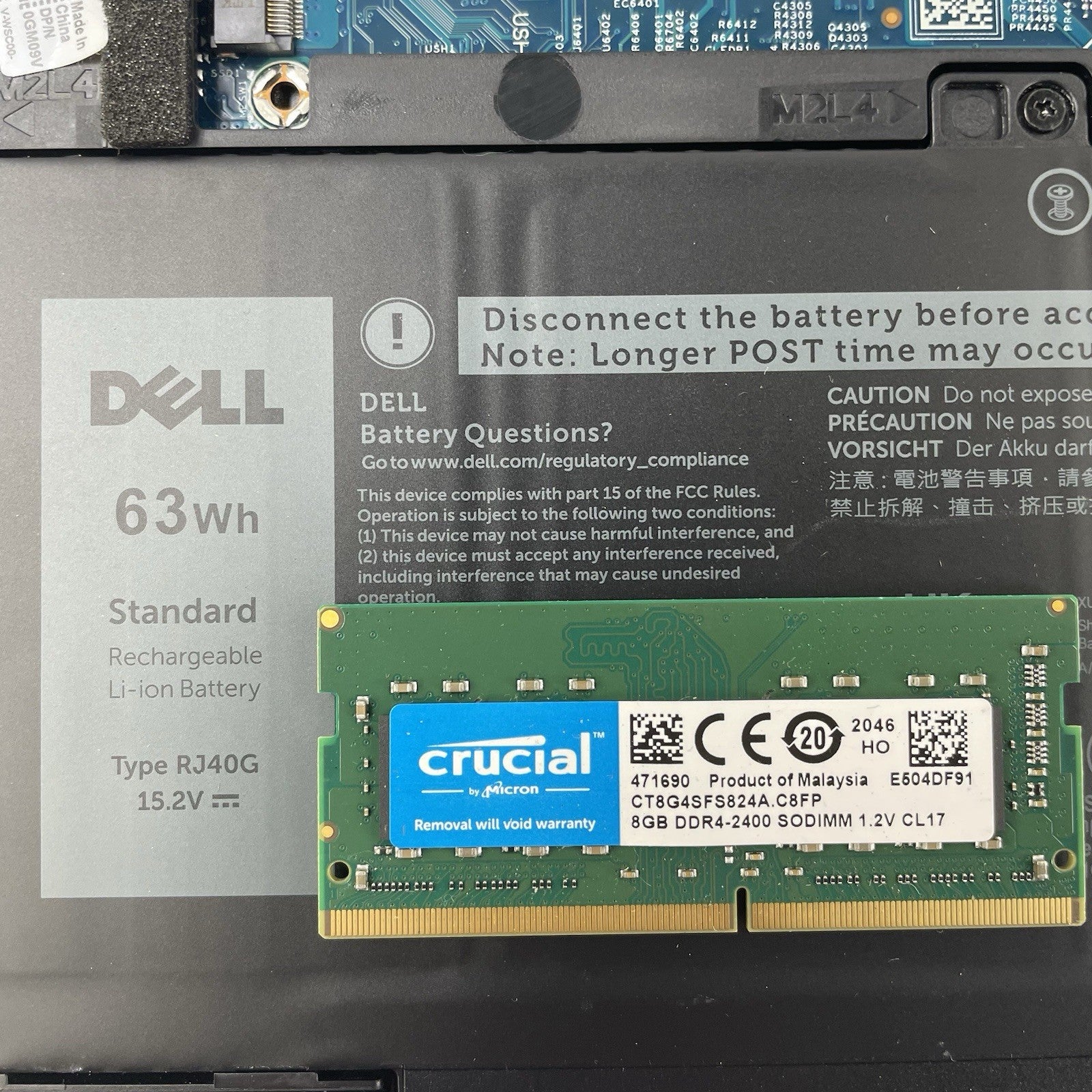 Dell Latitude 5520 15.6" i5-1135G7 2.40 GHz 8 GB RAM No SSD/OS/AC - READ21