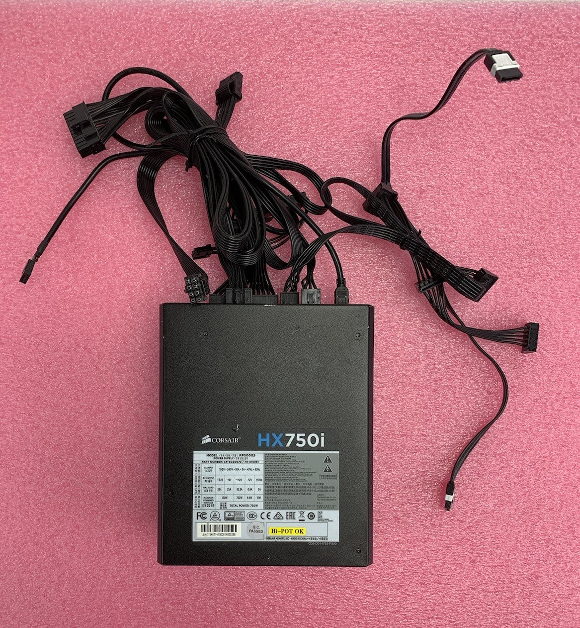 Corsair RPS0002 HX750i 750W Power Supply