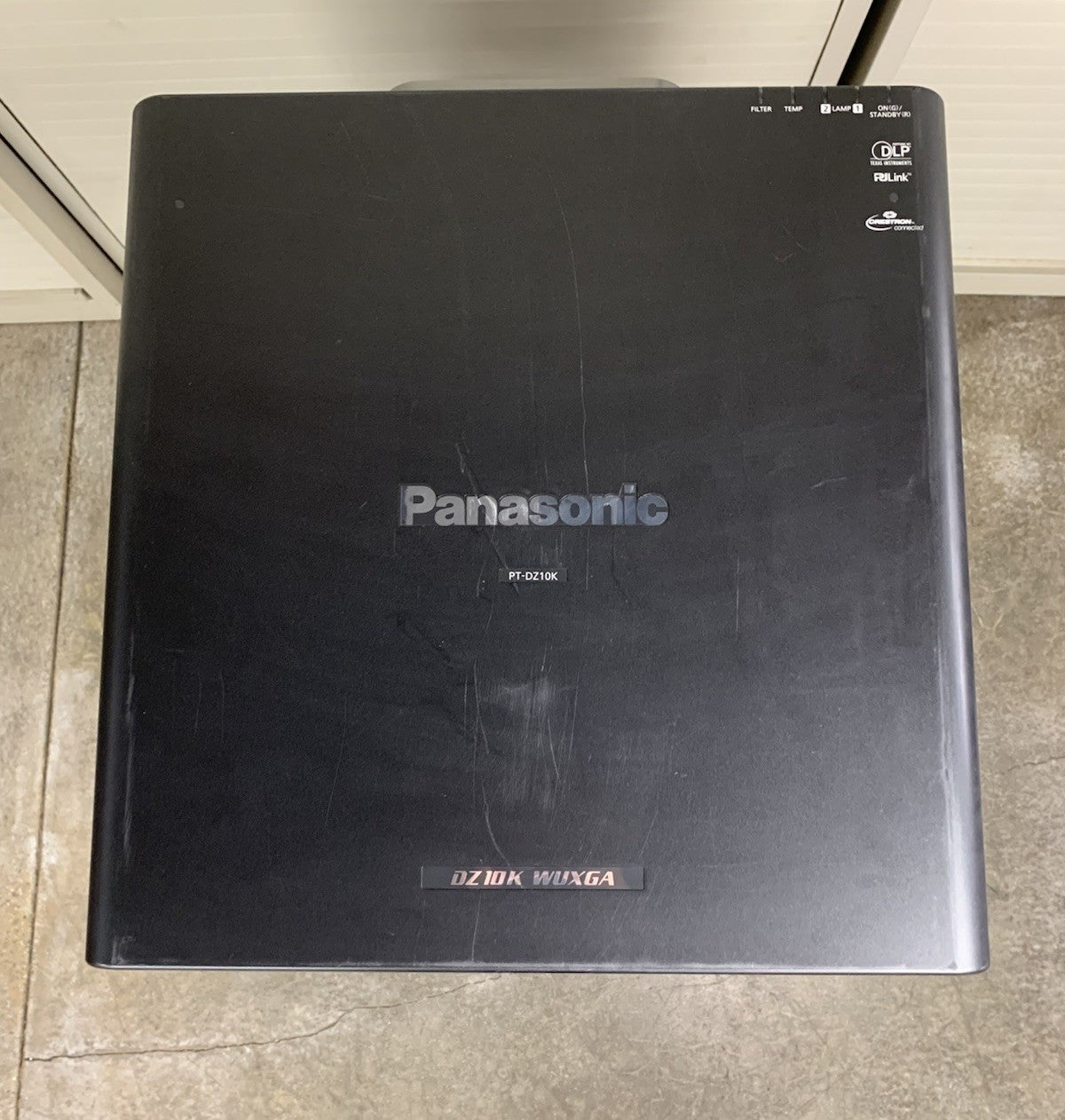 Panasonic PT-DZ10KU WUXGA DLP Lamp Projector - Tested No Lens No Remote10