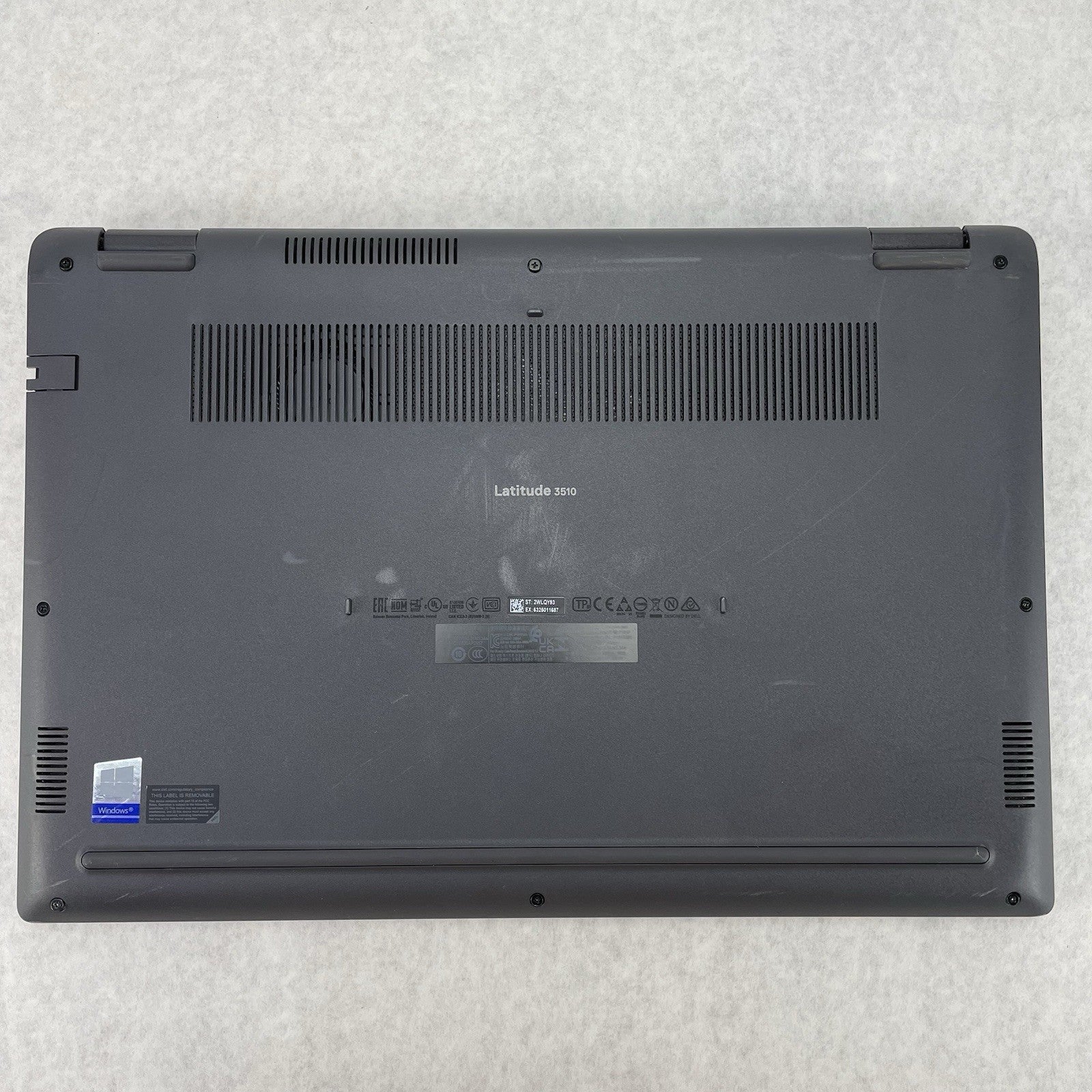 Dell Latitude 3510 15.6" i7-10210U 1.60 GHz 8 GB RAM No SSD/OS/AC - Bad USB13