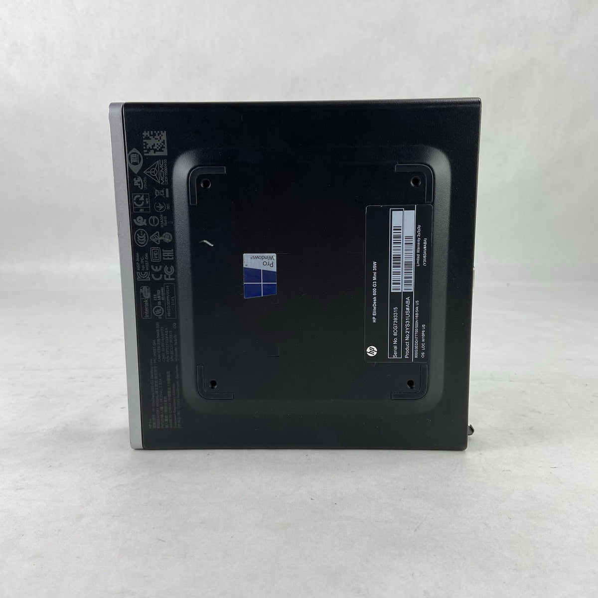 HP EliteDesk 800 G3 Micro Intel Core i7-7700T 2.9GHz 8GB RAM No AC/HDD/OS3