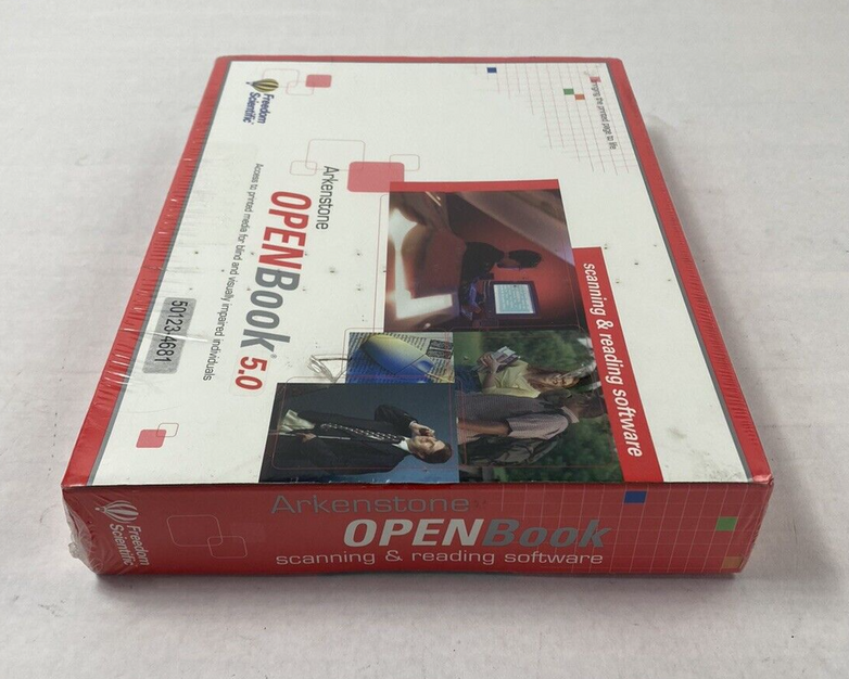 Freedom Scientific Open Book 5.0 PC Blind Scanning and Reading Software Sealed