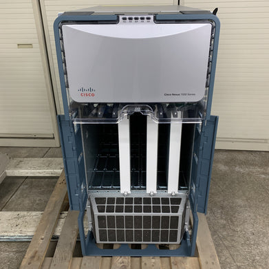 Cisco Nexus N7K-C7010 10-Slot Switch Chassis Tested w/Fans and 4x Power Supplies