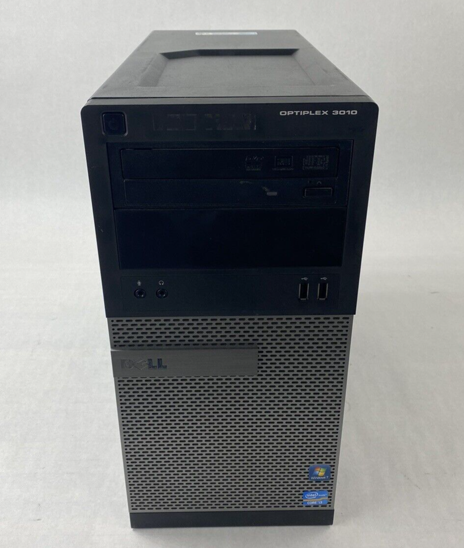 Dell OptiPlex 3010 MT Intel Core i3-3220 3.30GHz 4GB RAM No HDD No OS