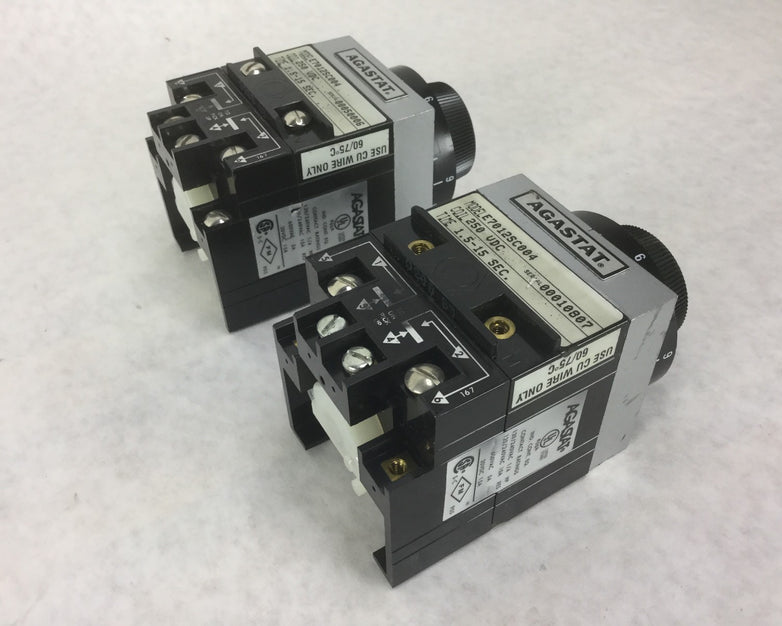 Agastat E7012SC004 Relay, Lot of 2, Untested