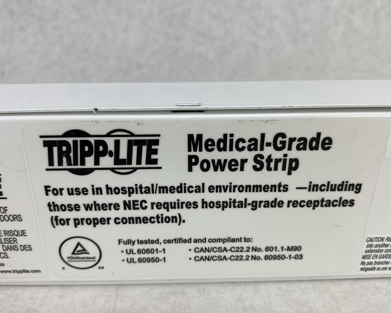 Tripp Lite PS-415-HGULTRA Medical Grade Power Strip 12A 120V - Tested