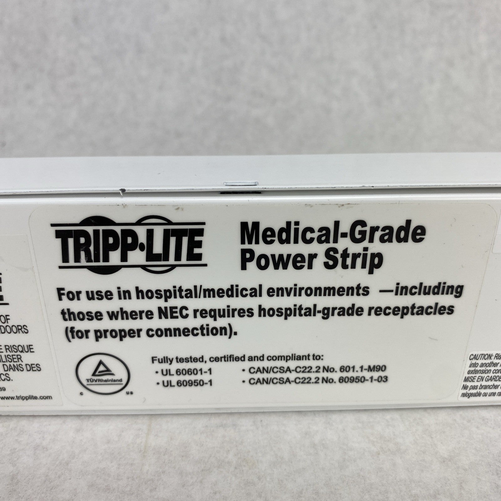 Tripp Lite PS-415-HGULTRA Medical Grade Power Strip 12A 120V - Tested8