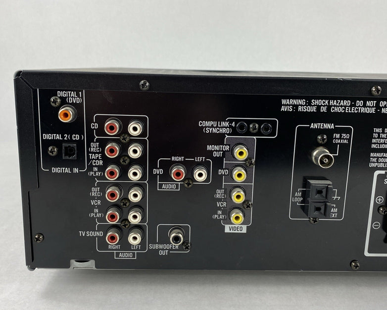 JVC RX-6010V Audio/Video Control Receiver No Remote