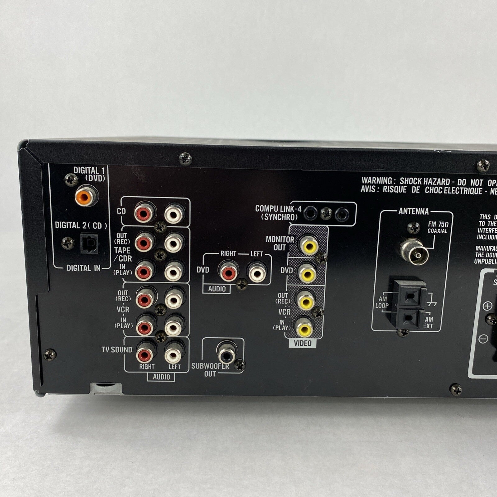 JVC RX-6010V Audio/Video Control Receiver No Remote