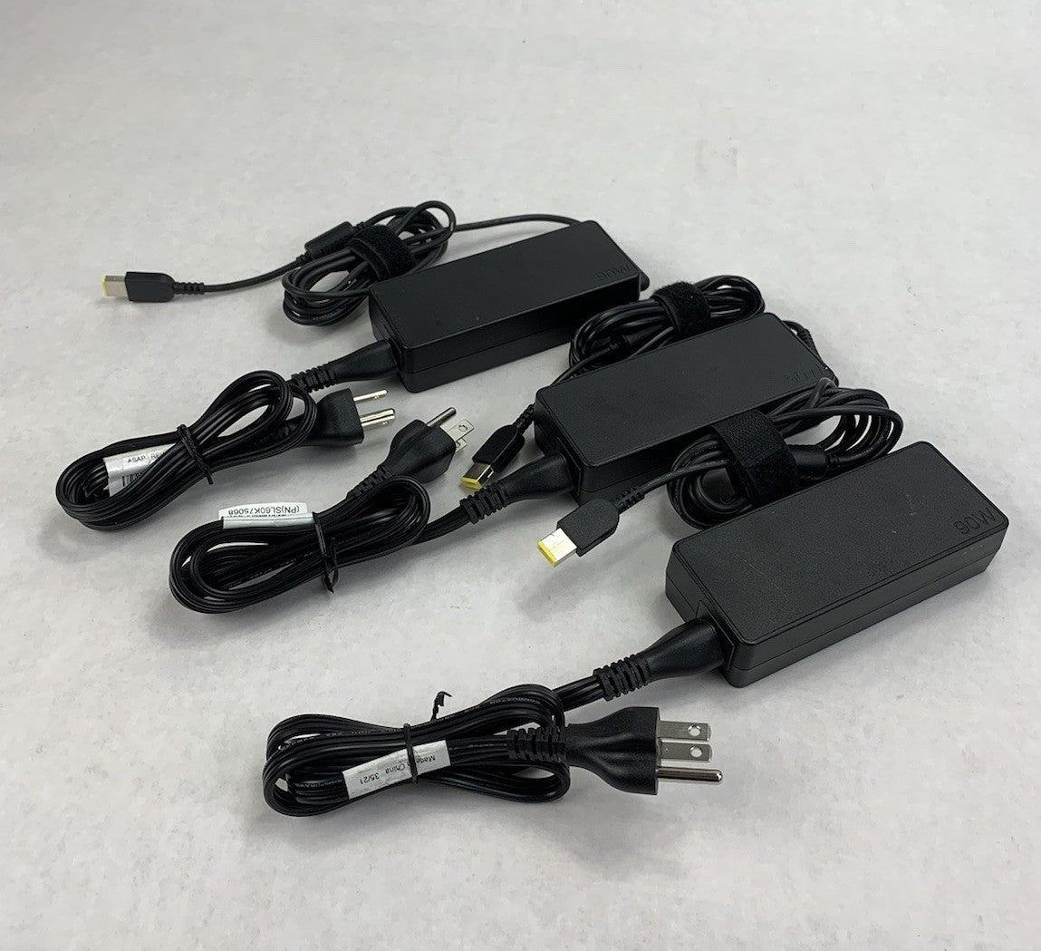 Lenovo ADP-90XD B 90W 20V 4.5A AC Adapter Power Supply (Lot of 3)