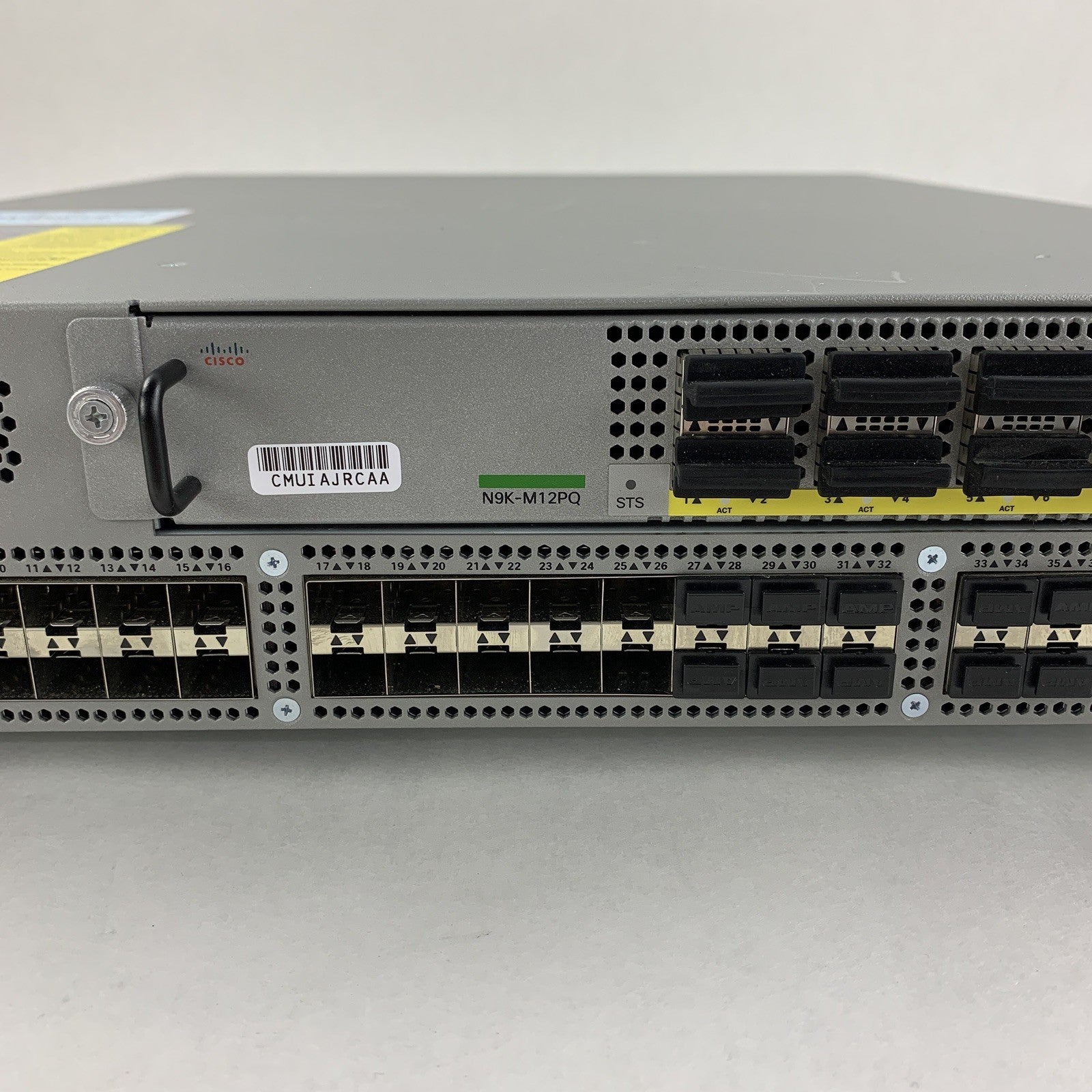 Cisco Nexus  N9K-C9396PX 48 Port 10 Gigabit SFP+ Switch 1x N9K-M12PQ Tested