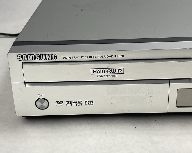 Samsung DVD-TR520 Dual Tray DVD Recorder Combo Player Copier Tested