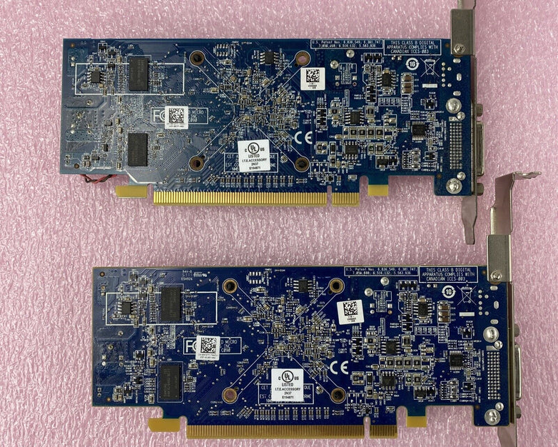 Lot( 2 ) Dell 0XF27T AMD Radeon HD5450 512MB DMS-59 PCIe Video Graphics Card