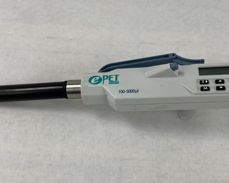 Biohit ePet 100-5000 uL Single-Channel Electronic Pipette