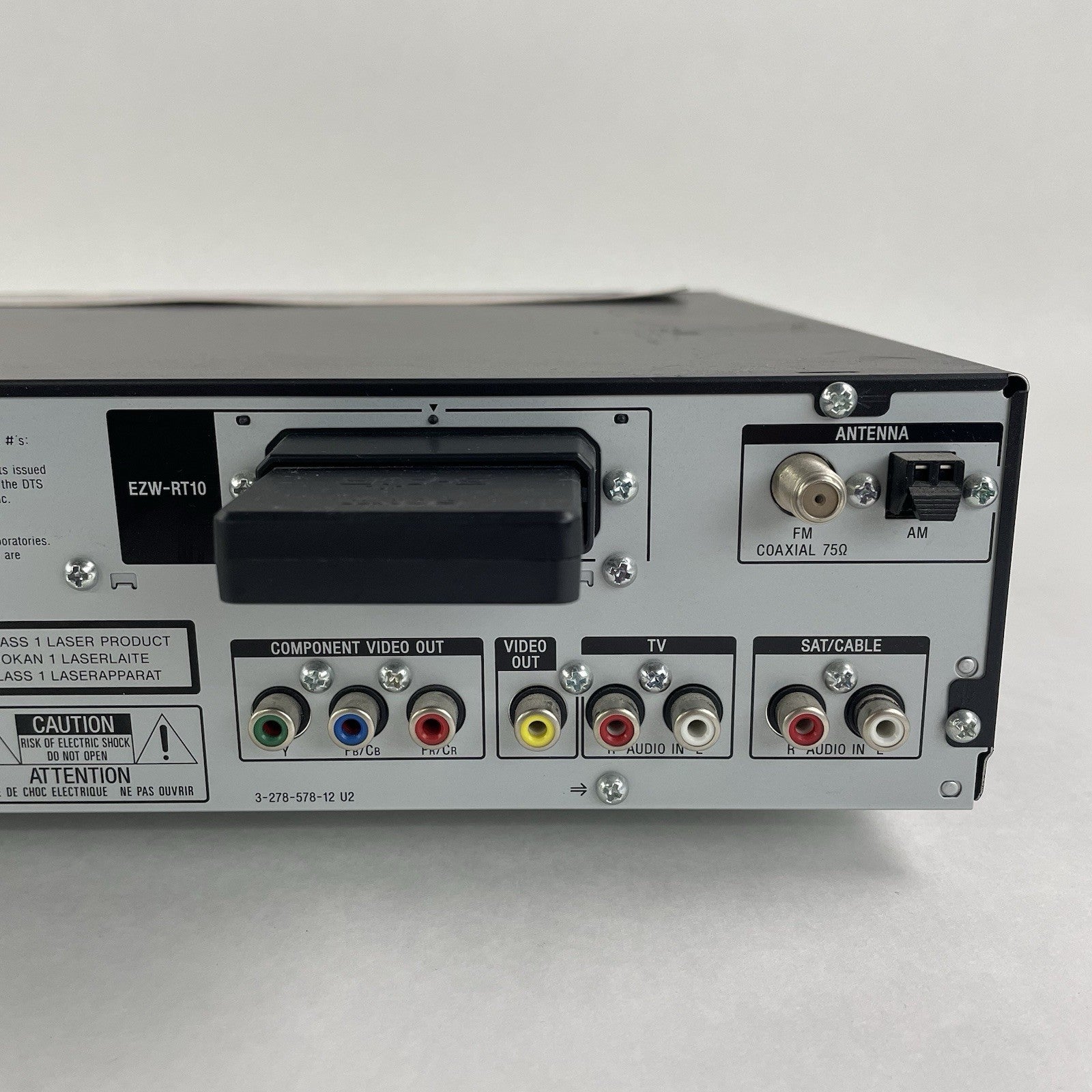Sony HCD-HDX678WF 5 Disc DVD Home Theater Receiver No Remote Unit Only Tested10