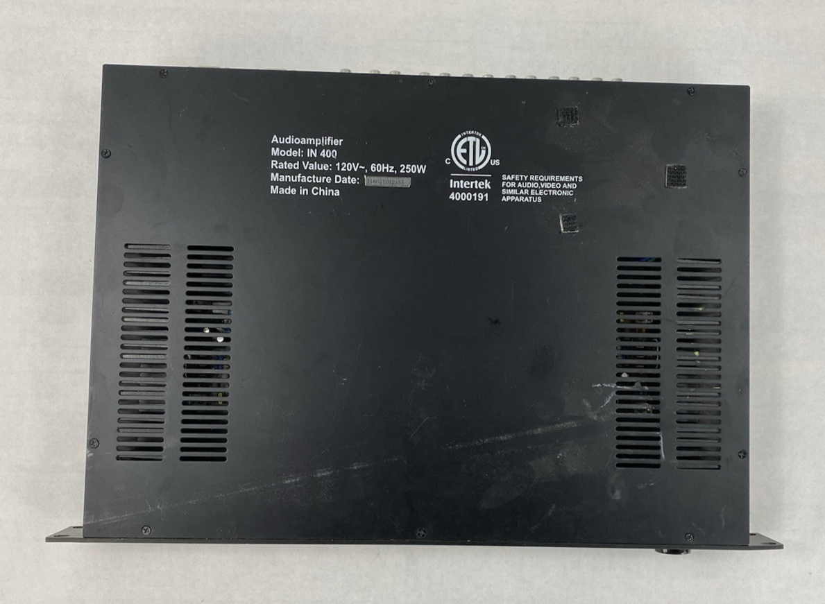 Australian Monitor IN400 Audio Amplifier Tested