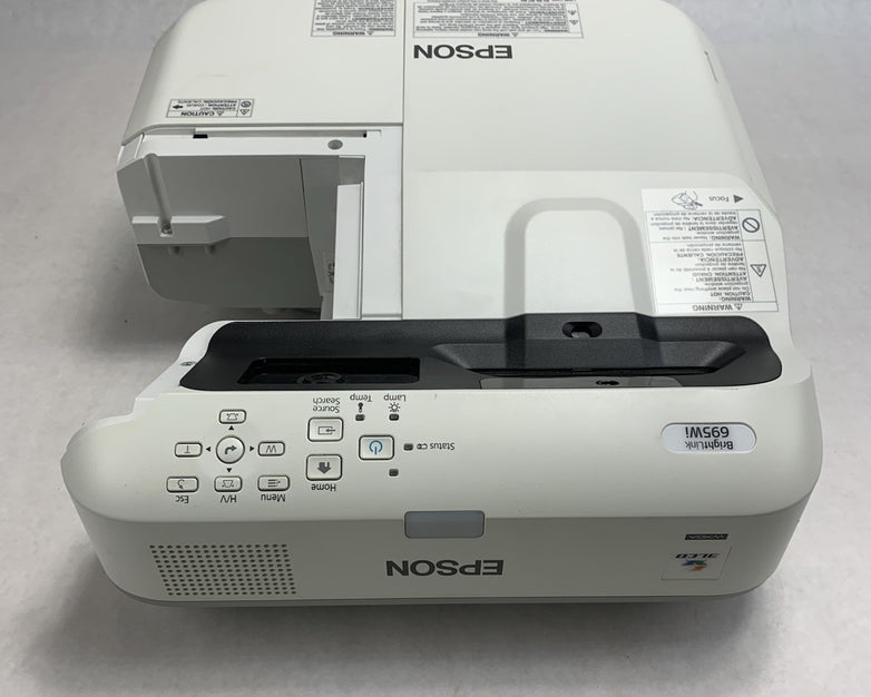 Epson PowerLite 695Wi H740A LCD Lamp Projector 601 Lamp Hours - No Remote
