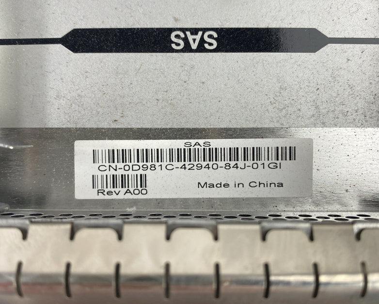 SAS CN-0D981C-42940-84J-01HK Hard Drive Tray Lot of 3