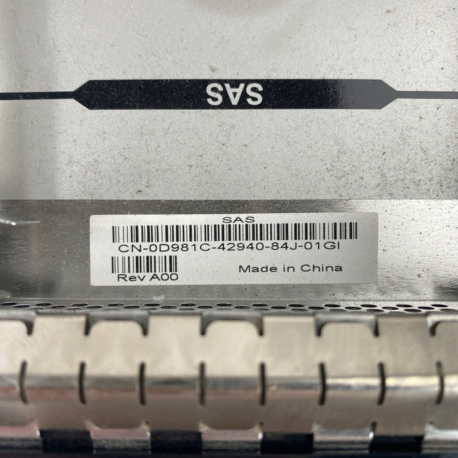 SAS CN-0D981C-42940-84J-01HK Hard Drive Tray Lot of 36
