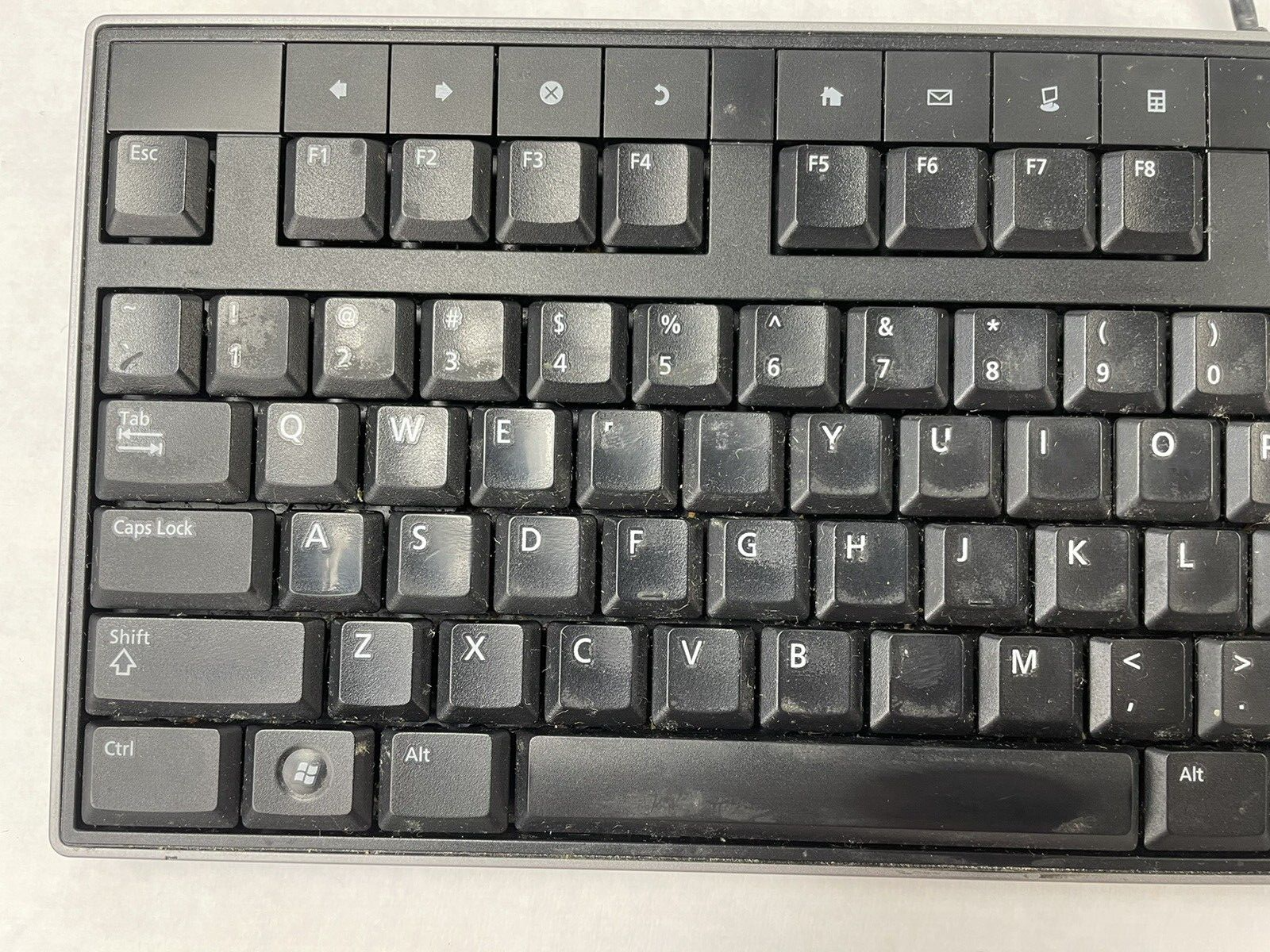 Dell Y-U0003-DEL5 USB Multimedia Keyboard W/ 2 USB Ports U473D Lot of 5