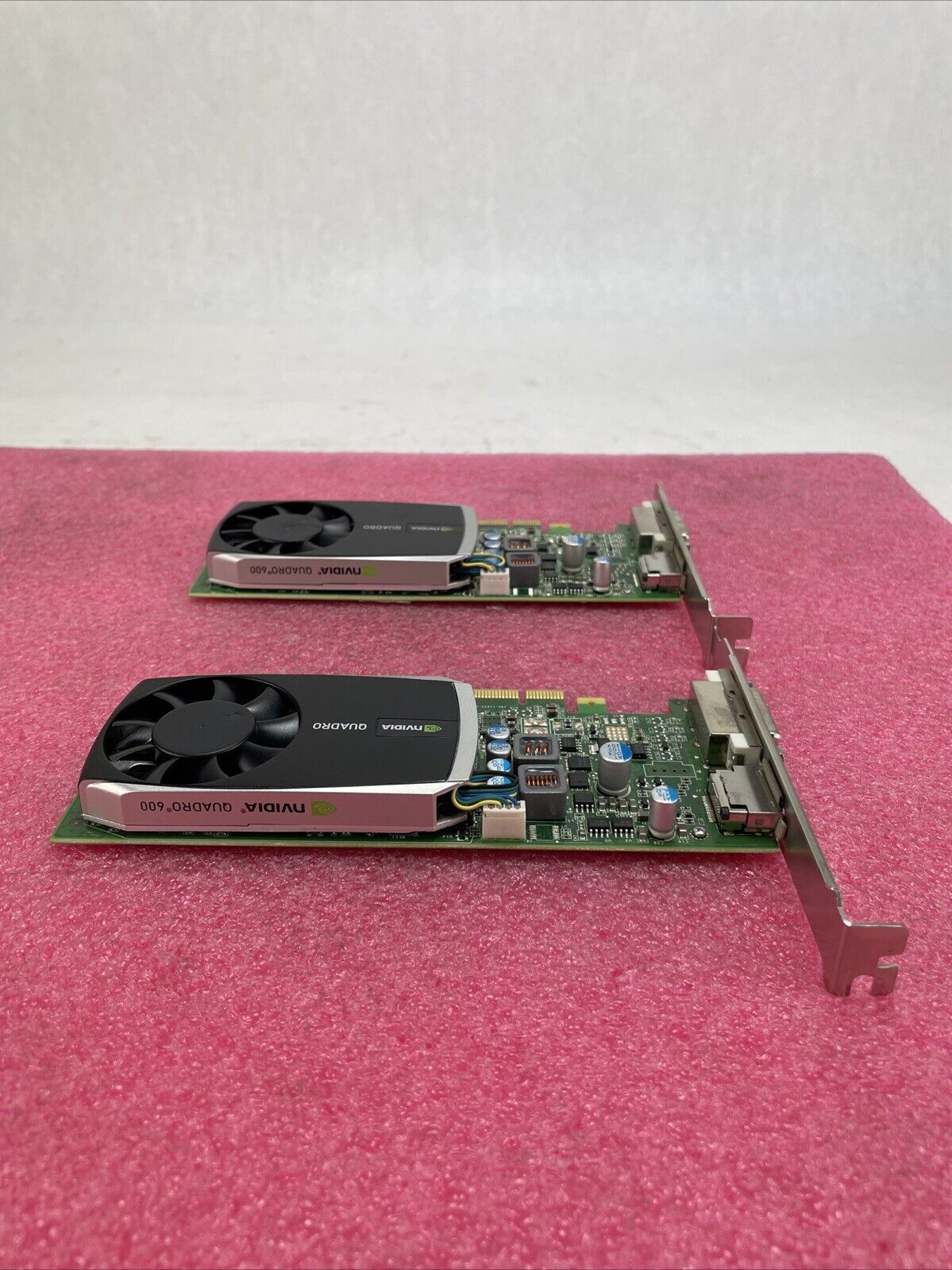 PNY Nvidia Quadro 600 VCQ600-T PCIe Graphics Card Lot of 2