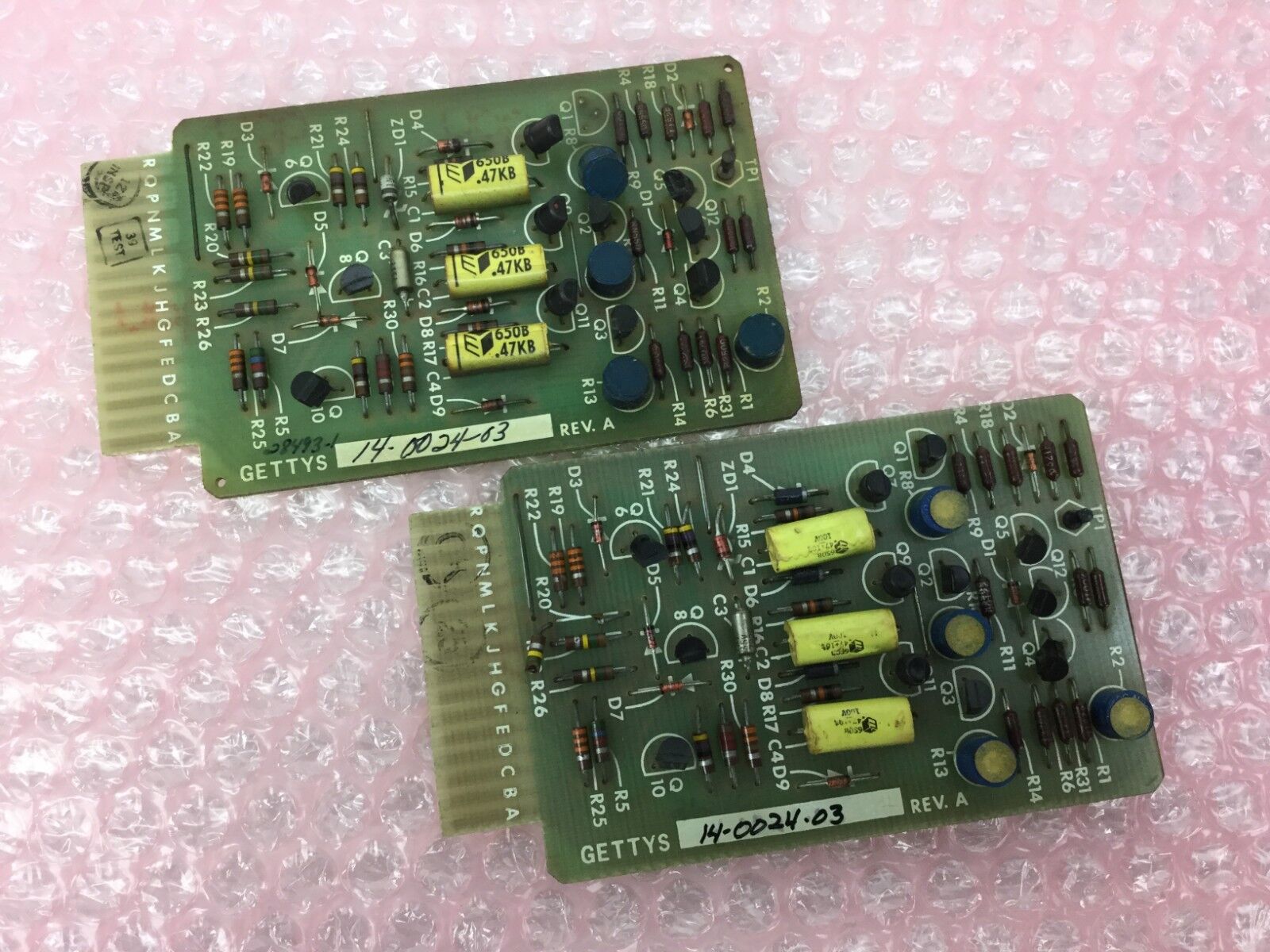 Gettys Module No. 14-0024-03 Circuit Board (Lot of 2)
