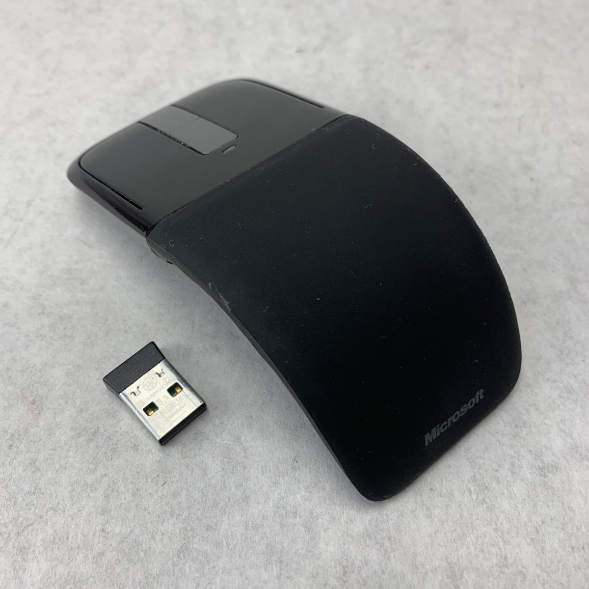Microsoft Arc Touch 1428 Wireless Touch Mouse with Dongle X821929-001 - Tested5