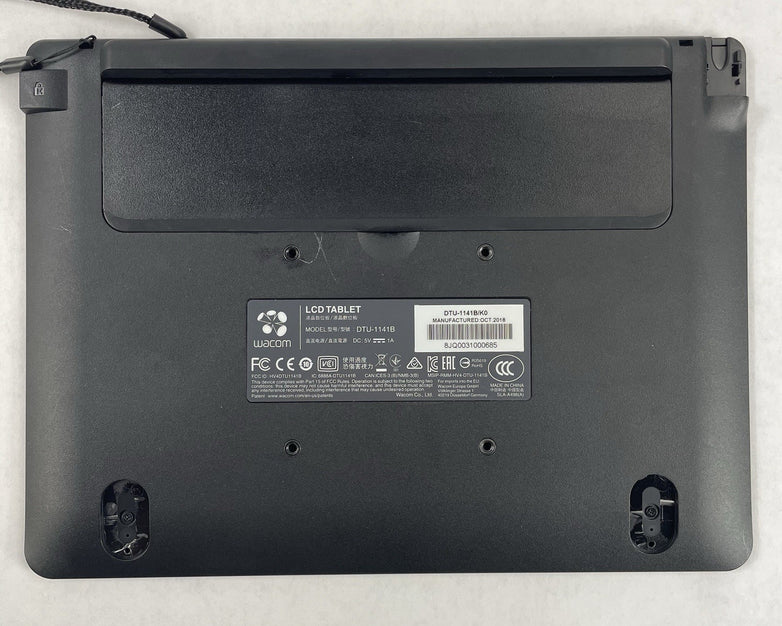 Wacom DTU-1141B 10.1" FHD Drawing Tablet - Scratched/No Power Cord & Cord Cover