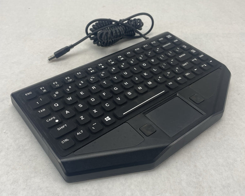 TG3 Electronics TG3-TP-USB-BLTX Rugged Keyboard KBA-BLTXR-UCNNR-US Tested